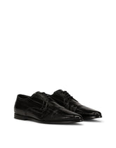 Eel skin Copernico Derby shoes - | Dolce & Gabbana