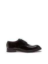 Brushed calfskin derby shoes - | Dolce & Gabbana