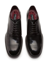 Brushed calfskin derby shoes - | Dolce & Gabbana