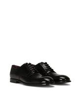 Brushed calfskin Derby shoes - | Dolce & Gabbana