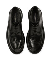 Brushed calfskin Derby shoes - | Dolce & Gabbana