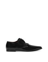 Brushed calfskin nappa Achille Derby shoes - | Dolce & Gabbana