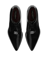 Brushed calfskin nappa Achille Derby shoes - | Dolce & Gabbana