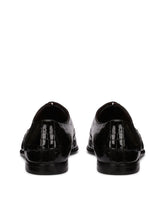 Crocodile-print calfskin Derby shoes - | Dolce & Gabbana