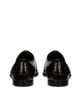 Crocodile-print calfskin Derby shoes - | Dolce & Gabbana