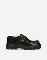 Calfskin monkstrap shoes - | Dolce & Gabbana