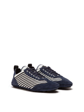 BRAIDED CALFSKIN AND SUEDE FRANCESINA - | Dolce & Gabbana