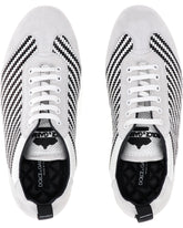 BRAIDED CALFSKIN AND SUEDE FRANCESINA - | Dolce & Gabbana