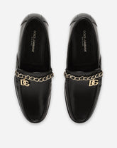Calfskin nappa Visconti loafers - | Dolce & Gabbana