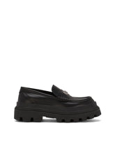Brushed calfskin hi-trekking loafers - | Dolce & Gabbana