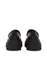 Brushed calfskin hi-trekking loafers - | Dolce & Gabbana