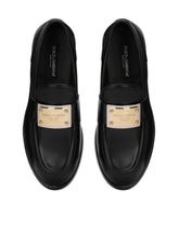 Brushed calfskin loafers - | Dolce & Gabbana
