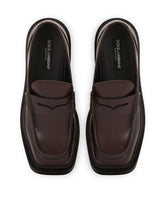Calfskin loafers - | Dolce & Gabbana