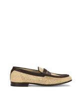 Woven raffia loafers - | Dolce & Gabbana