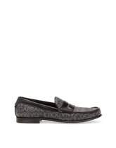 Coated jacquard loafers - | Dolce & Gabbana