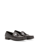 Coated jacquard loafers - | Dolce & Gabbana