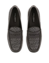 Coated jacquard loafers - | Dolce & Gabbana