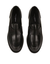 Calfskin loafers - | Dolce & Gabbana