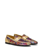 Mixed-material Ariosto slippers - | Dolce & Gabbana