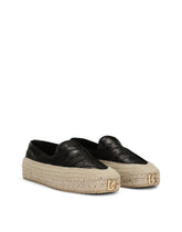 Foiled calfskin espadrilles - | Dolce & Gabbana