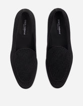Velvet slippers - | Dolce & Gabbana