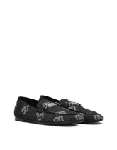 Denim loafers with logo - | Dolce & Gabbana