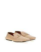 Crocodile-print calfskin driver shoes - | Dolce & Gabbana