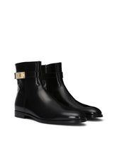 Brushed calfskin ankle boots - | Dolce & Gabbana