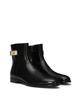 Brushed calfskin ankle boots - | Dolce & Gabbana