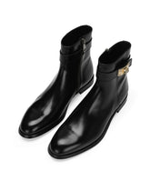 Brushed calfskin ankle boots - | Dolce & Gabbana