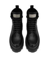 Calfskin hi-trekking ankle boots - | Dolce & Gabbana