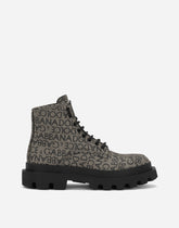 Coated jacquard ankle boots - | Dolce & Gabbana