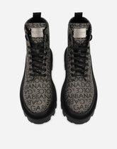 Coated jacquard ankle boots - | Dolce & Gabbana