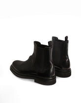 Brushed calfskin ankle boots - | Dolce & Gabbana