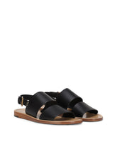 Calfskin pantheon sandals - | Dolce & Gabbana