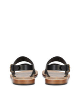 Calfskin pantheon sandals - | Dolce & Gabbana