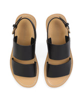 Calfskin pantheon sandals - | Dolce & Gabbana