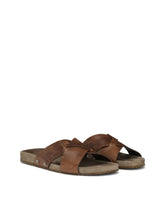 Calfskin sliders - | Dolce & Gabbana