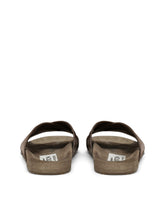 Calfskin sliders - | Dolce & Gabbana
