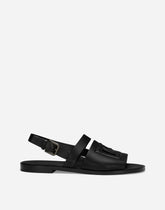 Calfskin sandals - | Dolce & Gabbana