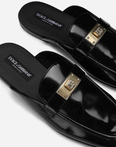 Brushed calfskin mules - | Dolce & Gabbana