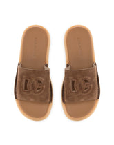 Suede sliders - | Dolce & Gabbana