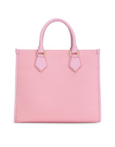 Canvas shopper with embroidered logo - | Dolce & Gabbana
