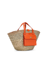 Straw Kendra coffa bag - | Dolce & Gabbana