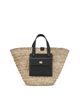 Straw Kendra coffa bag - | Dolce & Gabbana