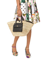 Straw Kendra coffa bag - | Dolce & Gabbana