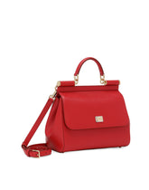 SICILY MEDIUM BAG IN DAUPHINE CALF LEATHER - | Dolce & Gabbana