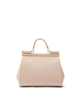 SICILY MEDIUM BAG IN DAUPHINE CALF LEATHER - | Dolce & Gabbana