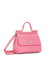 Medium dauphine leather Sicily bag - | Dolce & Gabbana