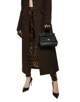 SICILY MEDIUM BAG IN DAUPHINE CALF LEATHER - | Dolce & Gabbana
